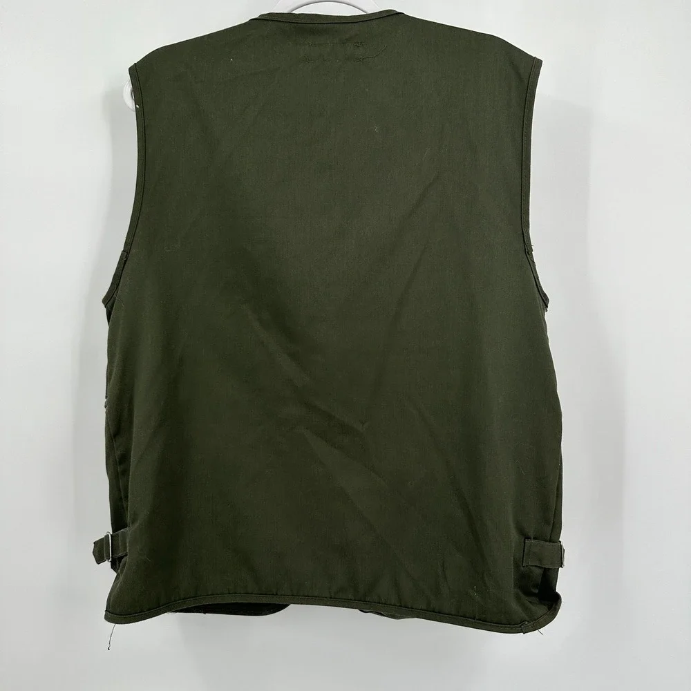 Lisuhepeal Men Tactical Utility Vest Sz S Multi Pocket Military Fishing Outdoors